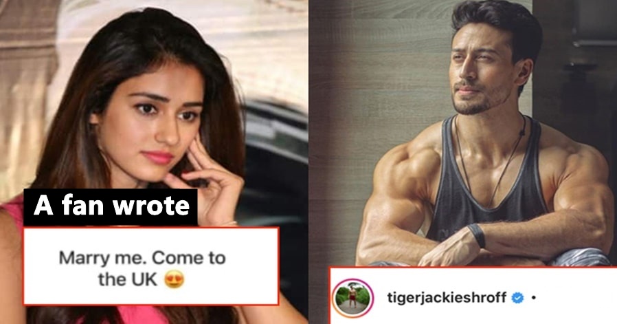 Tiger Shroff got a marriage proposal from a fan in UK; here's how he replied!