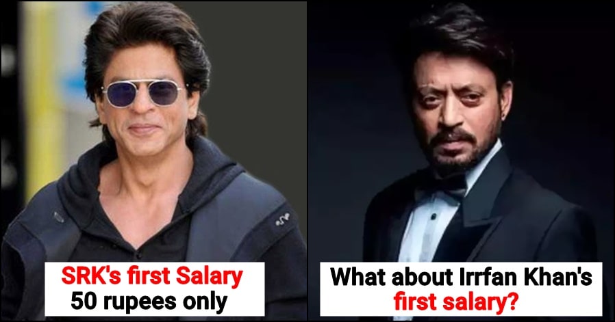 First Salary: SRK earned Rs 50, Dharmendra earned Rs 500, what about Irrfan Khan?