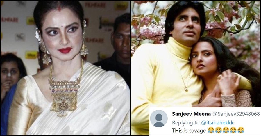"Have you ever seen a woman fall for a married man?" - Rekha gives an Epic reply to this question