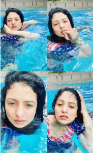 Md Shami's wife shows different moods in the Swimming pool, gets roasted for bold pics