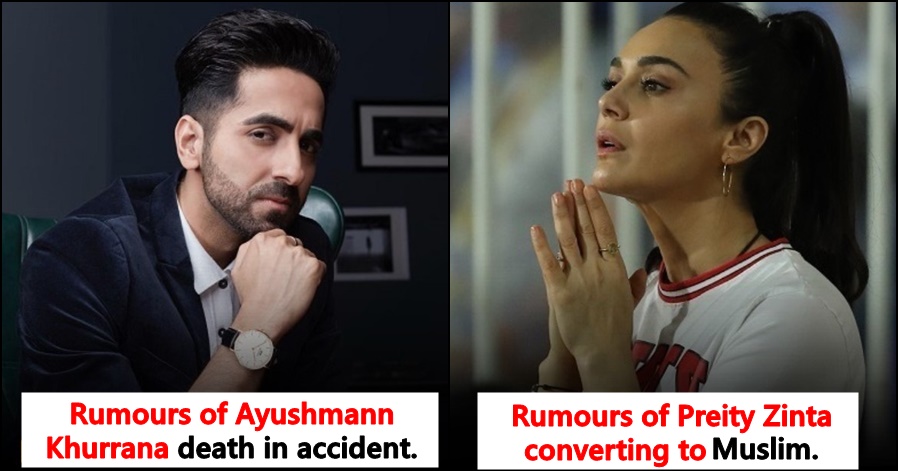 5 Bollywood Celebs and the Craziest Rumours they heard about themselves, details inside