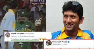 A Pakistani tried to mess with former India cricketer, this is how he replied!