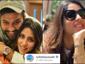 Rohit Sharma posts a special message for his wife Ritika on her Birthday, read details
