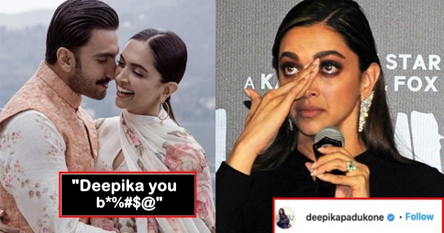Hater used cuss word to hurt Deepika on Insta; the actress gave a bang-on reply!