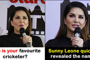 Bollywood star Sunny Leone reveals her favourite cricketer, Can You Guess who?