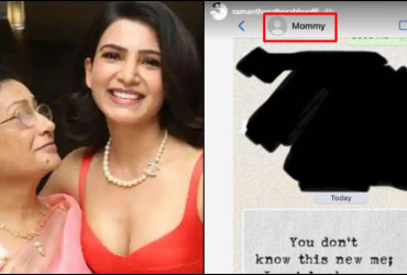 Samantha shares screenshot of emotional WhatsApp chat with mom, read details