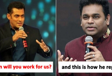 "When will you work for us" - Salman Khan asks A.R. Rahman, he gave an epic reply