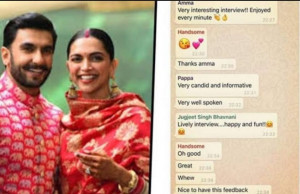 When Deepika Padukone opened up about her private chat with her family members, catch details
