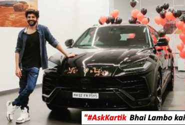 Kartik Aaryan gives Sassy reply to fan asking about his Lamborghini Urus