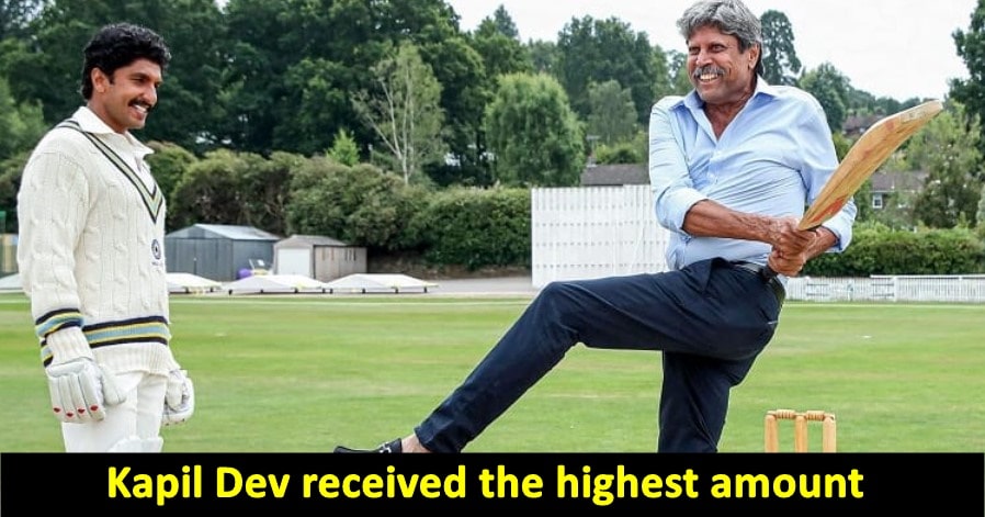How much did Kapil Dev charge from the makers of "83"? catch details