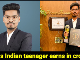 Indian teenager Onkar Hase, who is making crores at such a young age