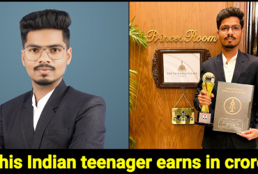 Indian teenager Onkar Hase, who is making crores at such a young age