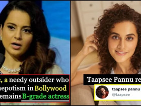 This is how Taapsee Pannu reacted when Kangana Ranaut insulted her, catch details