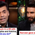 Karan Johar asks the most difficult question to Ranveer Singh, here's how he handled it