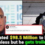 Netizens brutally troll Jeff Bezos for donating $98.5 Million to Homeless, read details