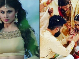 Naagini Fame Mouni Roy Ties the Knot with Her Boyfriend, Check out the pics