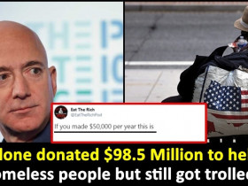 Amazon CEO Jeff Bezos gets trolled for donating $98.5 Million to Homeless people