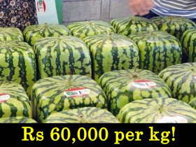 Did you know? This cube watermelon's cost is more than Engineer's monthly Salary