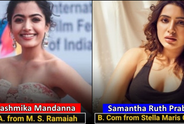 10 South Indian actresses and their educational qualifications you must know