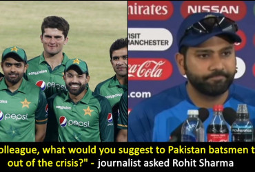 Rohit gives an epic reply when asked about Pakistan's poor run during World Cup, read details