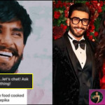 Fan asks Ranveer, “Do you like the food cooked by Deepika”, and this is how he replied…