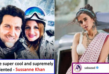 Hrithik Roshan’s Rumoured Girlfriend Saba Azad Reacts after she gets praised by Sussanne Khan