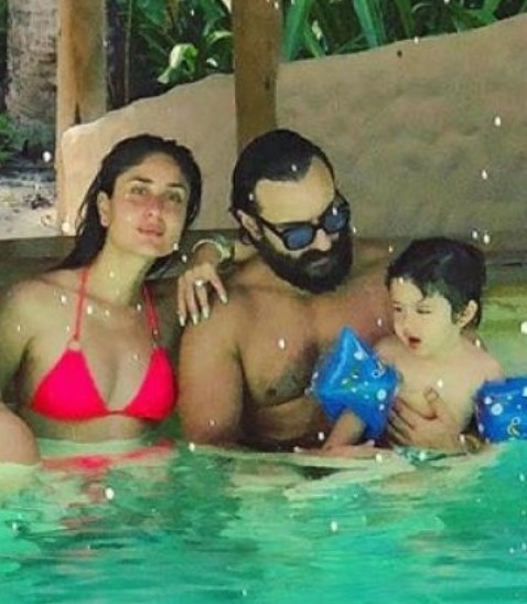 Hater Slams Saif For Letting Kareena Wear Bikini, She silenced him with epic reply!