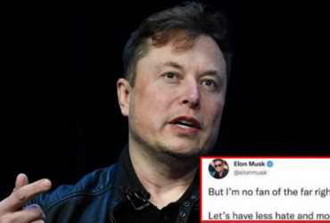 Left extremists hate you, me and themselves: says Elon Musk- owner of Twitter