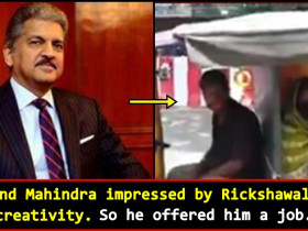 Indian billionaire businessman Anand Mahindra offers job to Rickshawala after watching his innovation