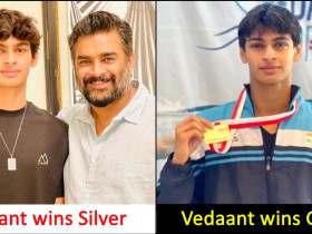 After winning Silver, R Madhavan's son Vedaant wins Gold at Danish Open swimming event