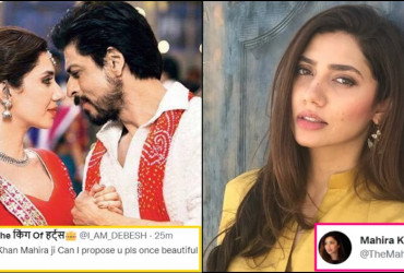 Fan asks "Mahira ji Can I propose you please once", the actress gives a sweet reply!