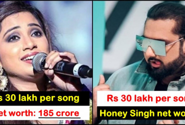 A quick comparison between Shreya Ghoshal and YoYo Honey Singh Net Worth, read details