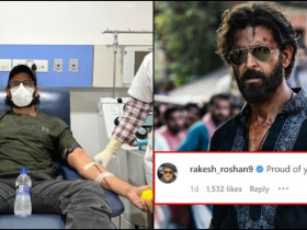 Bollywood star Hrithik Roshan donates his rare type Blood and wins hearts!