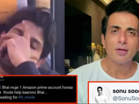 Sonu Sood responds to a Guy who asked him to provide 'Amazon Prime subscription' for a year