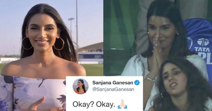 Bumrah's wife Sanjana replies to trolls after praising Rohit Sharma's dismissal
