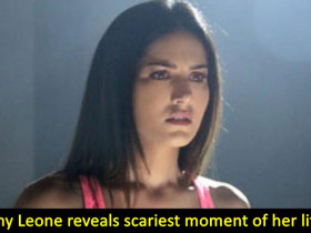 When Sunny Leone walked to the door with a knife in her hand, the actress makes shocking revelation