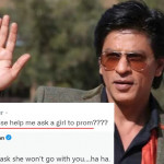 "Sir please help me ask a girl to prom" - Fan asks Shah Rukh Khan, the actor reacts!