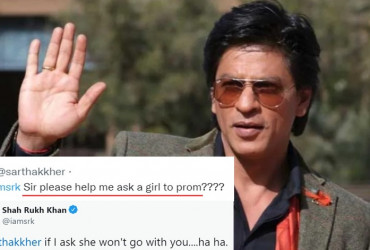 "Sir please help me ask a girl to prom" - Fan asks Shah Rukh Khan, the actor reacts!