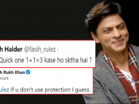 "1+1=3 kase ho sktha hai?" Fan asks Shah Rukh Khan, the actor gave an epic reply!