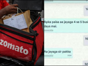 Hilarious chat conversation between Customer and Zomato goes viral on the internet, read details
