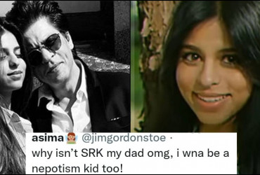 Fans angry over King Khan's tweet for "promoting nepotism" in his new tweet?