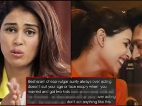 Troll calls Genelia 'cheap, vulgar aunty always overacting', actress gives a fitting reply!