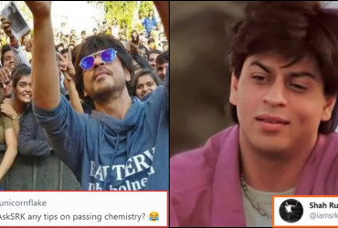 Girl asks Shah Rukh Khan to share some tips to pass Chemistry, this is how SRK replied...