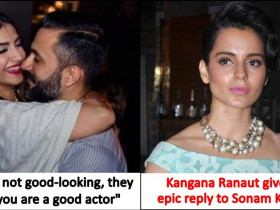 Kangana Ranaut gives an epic reply to Sonam Kapoor's 'ugly actors' remark, catch details