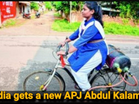 14yr old Indian brain invents air bike that runs without fuel or pedalling