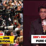 Shah Rukh Khan gave an epic reply when a female reporter kept calling him “Salman Khan”