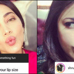 Shruti Haasan gives a Bold reply to a guy who asked about her lip size