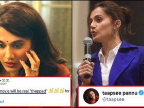 Throwback: When Taapsee gave a Befitting reply to Trolls for Boycotting her movie ‘Thappad’