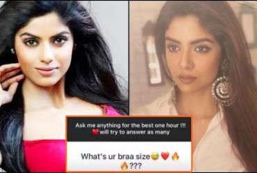 TV serial actress gives befitting reply to user who asked her bra cup size