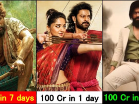 Fastest 100 crore club Indian movies and No. of days it took, catch full details